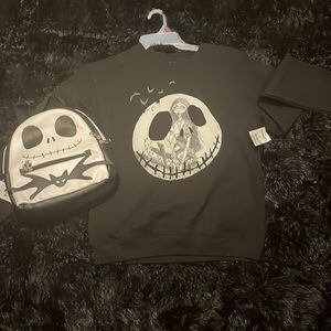 Nightmare before Christmas shirt and backpack